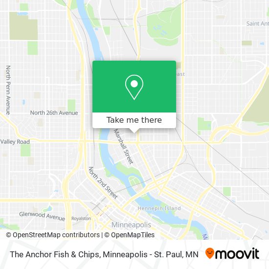 The Anchor Fish & Chips map