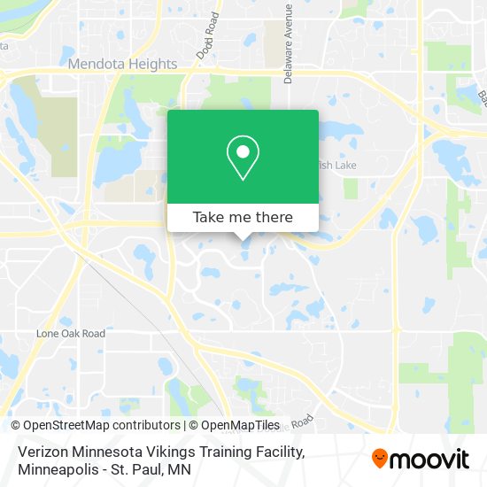 How to get to Verizon Minnesota Vikings Training Facility in Eagan by Bus  or Light Rail?