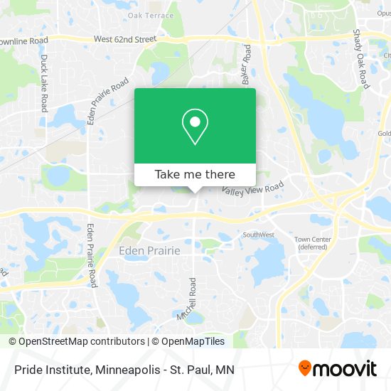 Mapa de Pride Institute