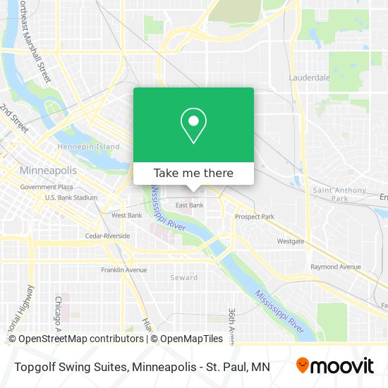 Topgolf Swing Suites map