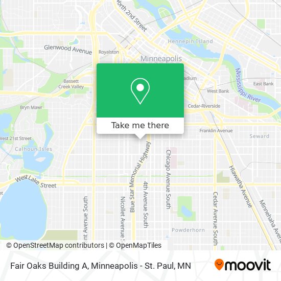 Mapa de Fair Oaks Building A