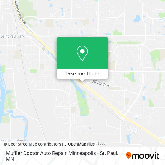 Muffler Doctor Auto Repair map