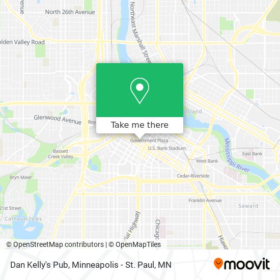 Mapa de Dan Kelly's Pub
