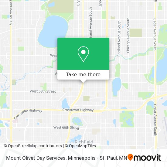 Mapa de Mount Olivet Day Services