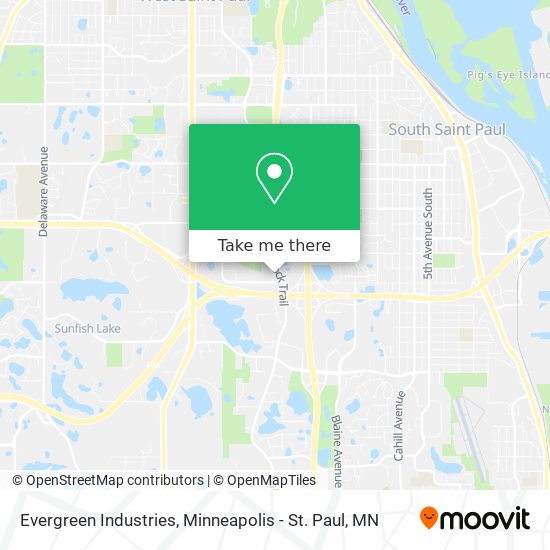 Mapa de Evergreen Industries