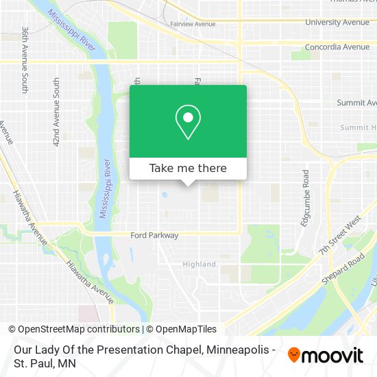 Mapa de Our Lady Of the Presentation Chapel