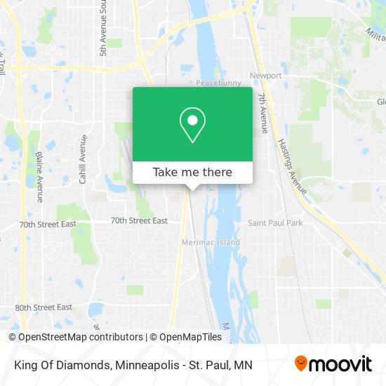 King Of Diamonds map