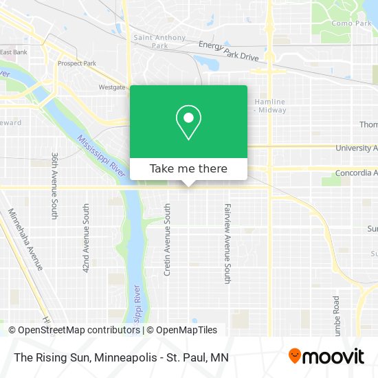 Mapa de The Rising Sun
