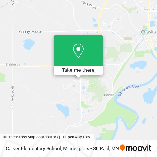Mapa de Carver Elementary School