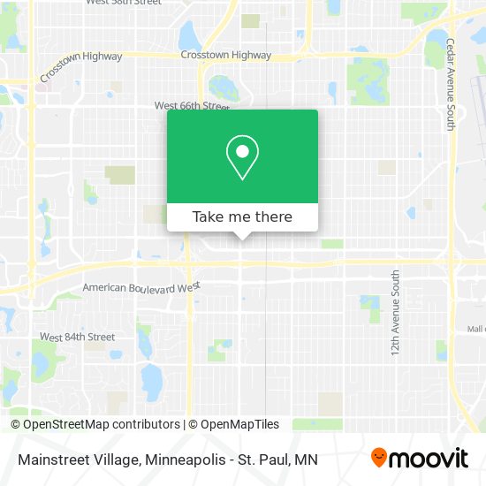 Mapa de Mainstreet Village