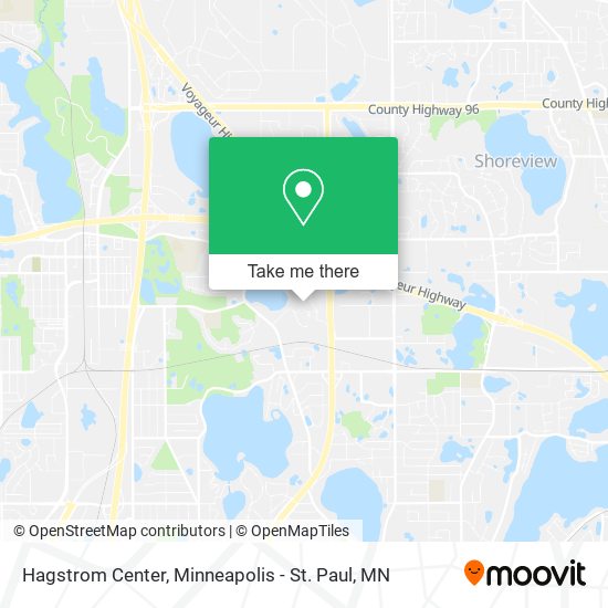Hagstrom Center map