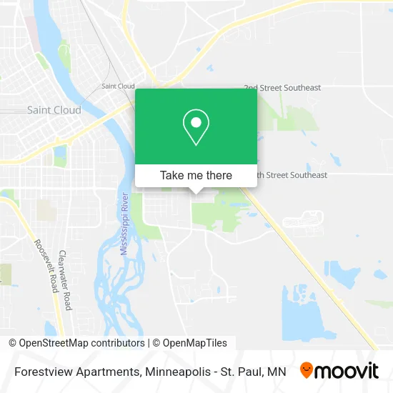 Forestview Apartments map