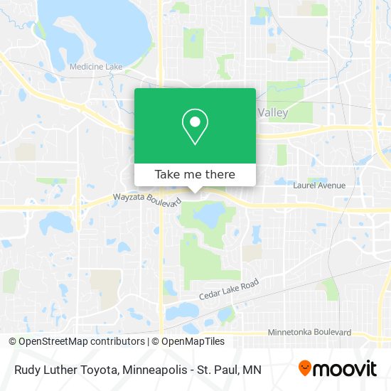 Mapa de Rudy Luther Toyota