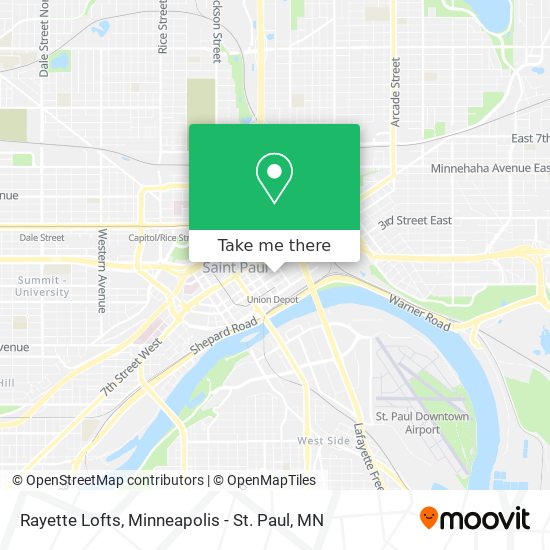 Rayette Lofts map