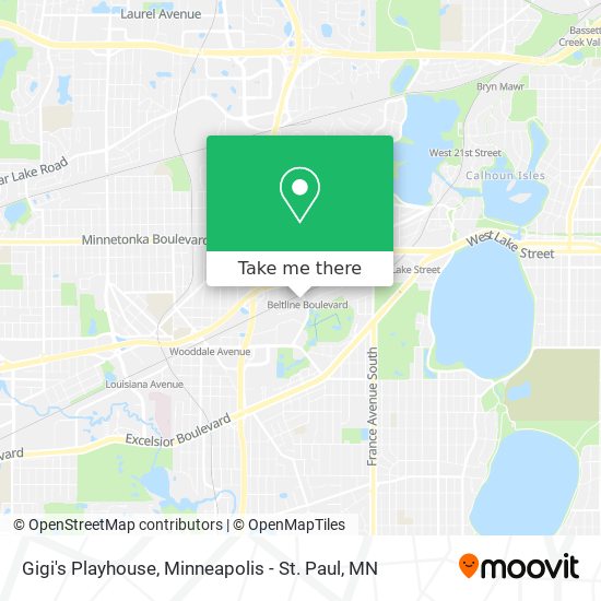 Gigi's Playhouse map