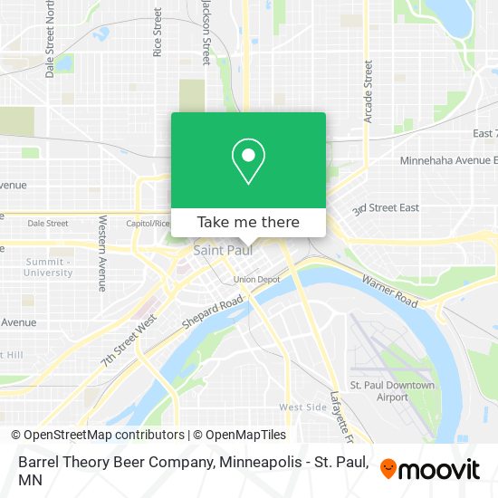 Barrel Theory Beer Company map