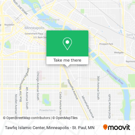 Tawfiq Islamic Center map