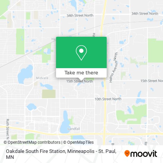 Mapa de Oakdale South Fire Station