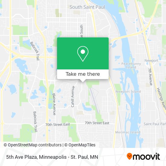 Mapa de 5th Ave Plaza