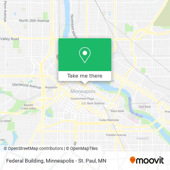 Federal Building map