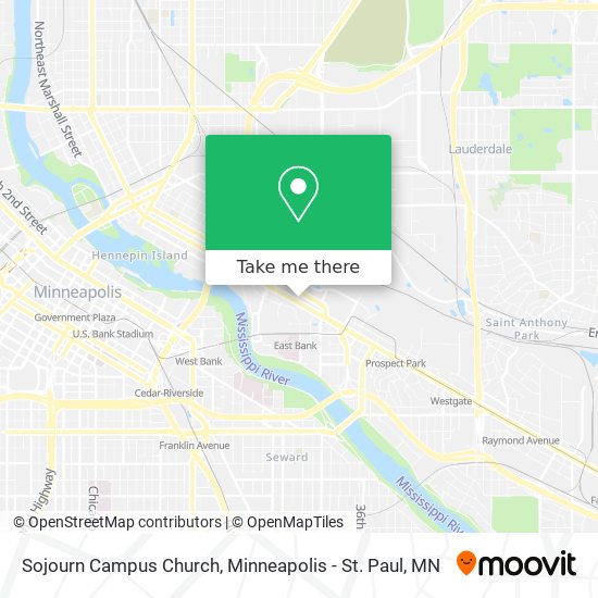 Mapa de Sojourn Campus Church