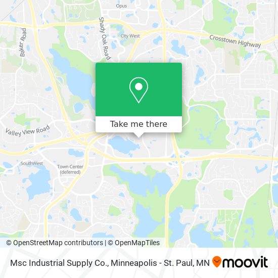 Msc Industrial Supply Co. map