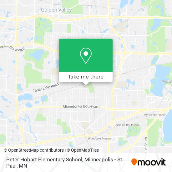 Mapa de Peter Hobart Elementary School