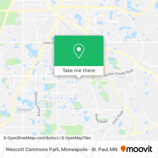 Wescott Commons Park map