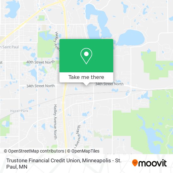 Trustone Financial Credit Union map