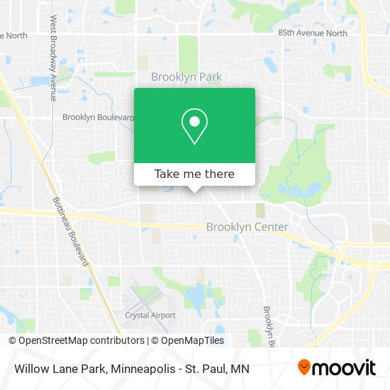 Willow Lane Park map