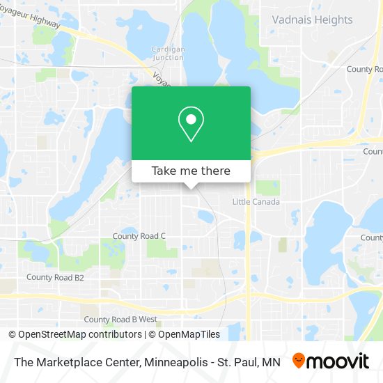 Mapa de The Marketplace Center