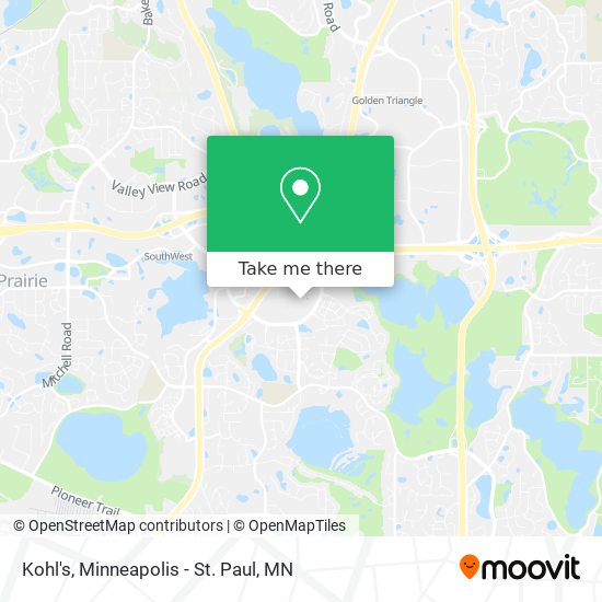 Mapa de Kohl's