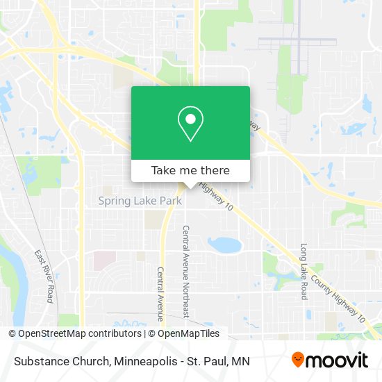 Mapa de Substance Church