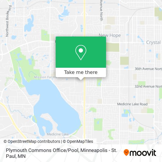 Plymouth Commons Office/Pool map