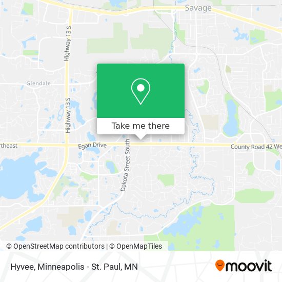 Hyvee map