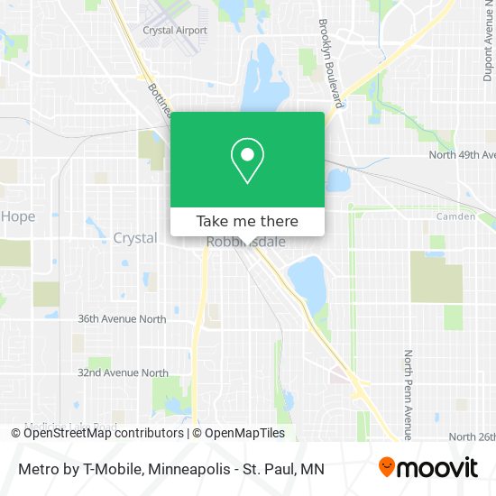 Metro by T-Mobile map