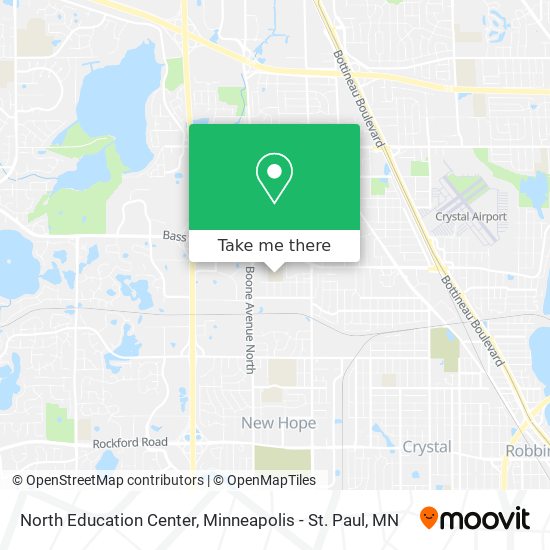 North Education Center map