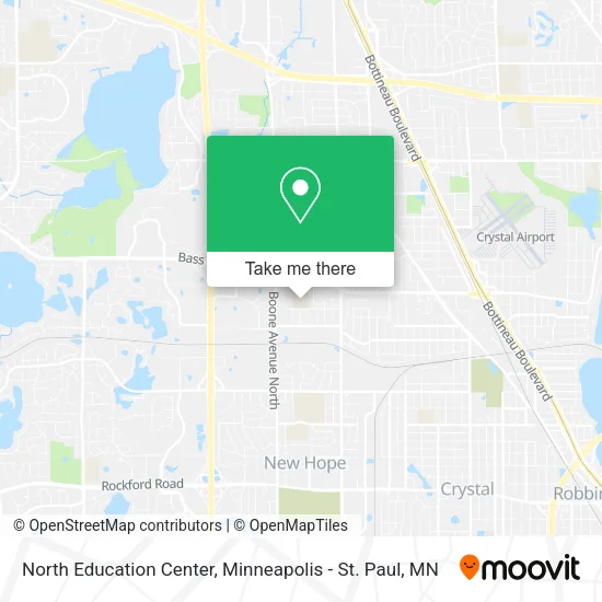 North Education Center map