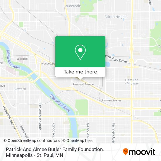 Patrick And Aimee Butler Family Foundation map