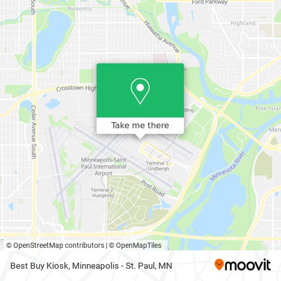 Best Buy Kiosk map
