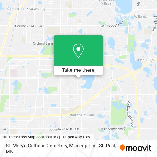 Mapa de St. Mary's Catholic Cemetery