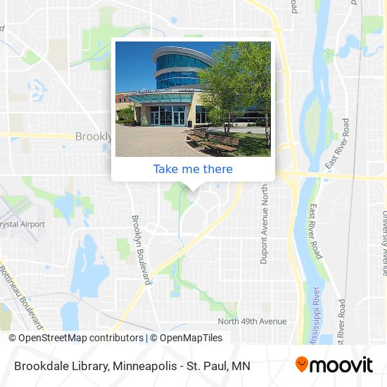 Brookdale Library map