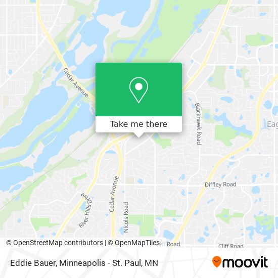 Mapa de Eddie Bauer