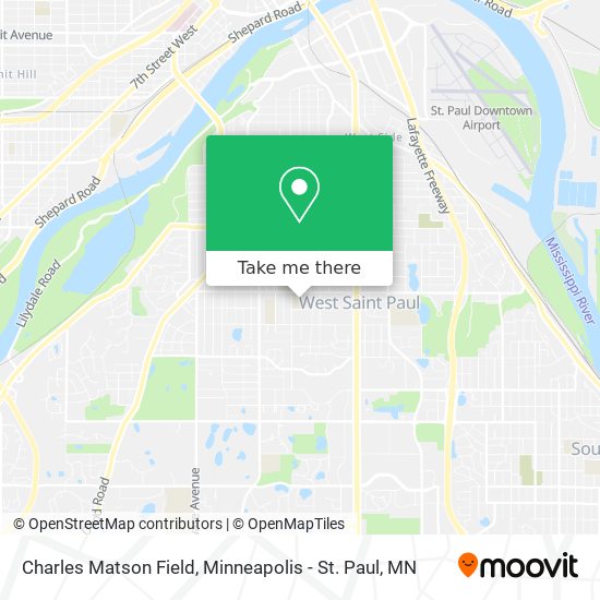 Mapa de Charles Matson Field