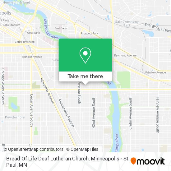 Bread Of Life Deaf Lutheran Church map