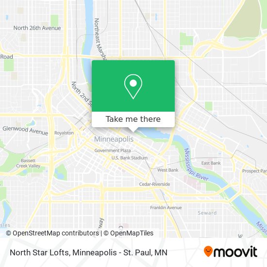 North Star Lofts map