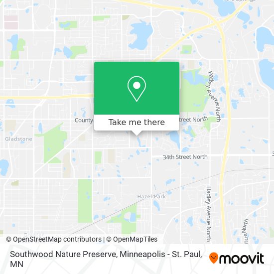 Mapa de Southwood Nature Preserve