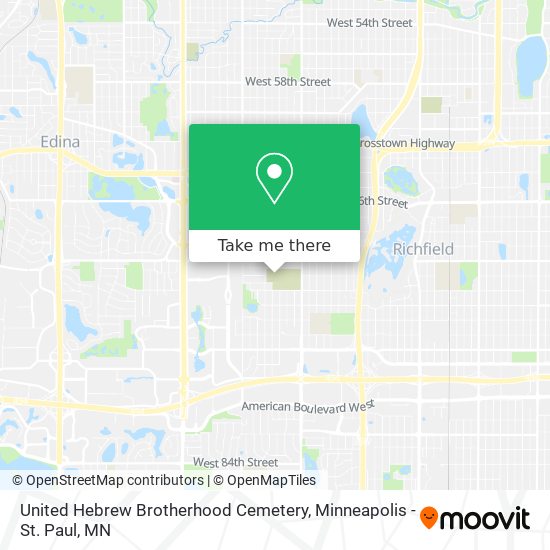 United Hebrew Brotherhood Cemetery map