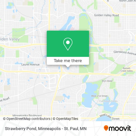Strawberry Pond map