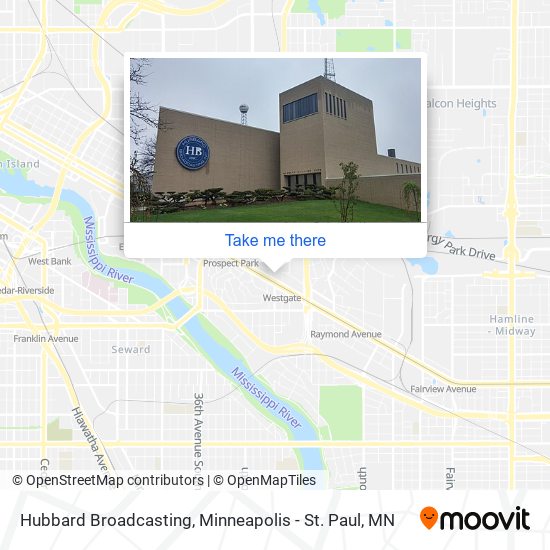 Hubbard Broadcasting map